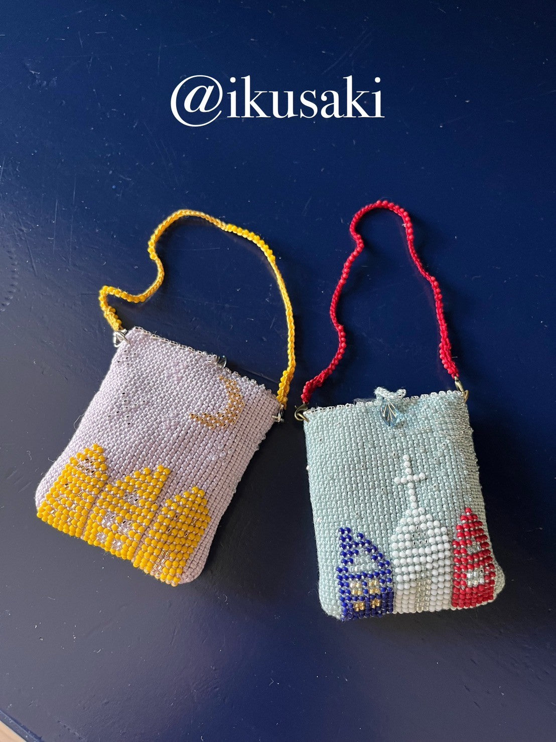 【手作りキット】 ikusaki 日柳佐貴子・山本いく子 巴里の街並みシリーズ miniminiポーチ