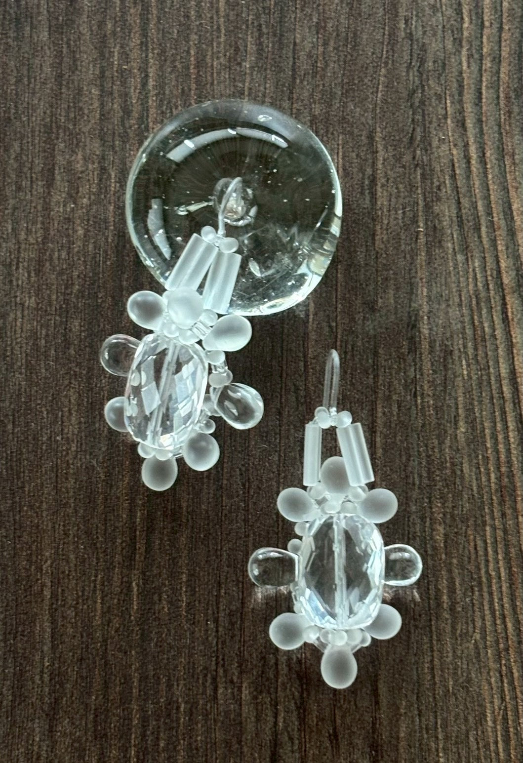 【手作りキット】日柳 佐貴子 Sakiko Kusanagi Ice Necklace、Ice Ring、アイスフラワーピアス