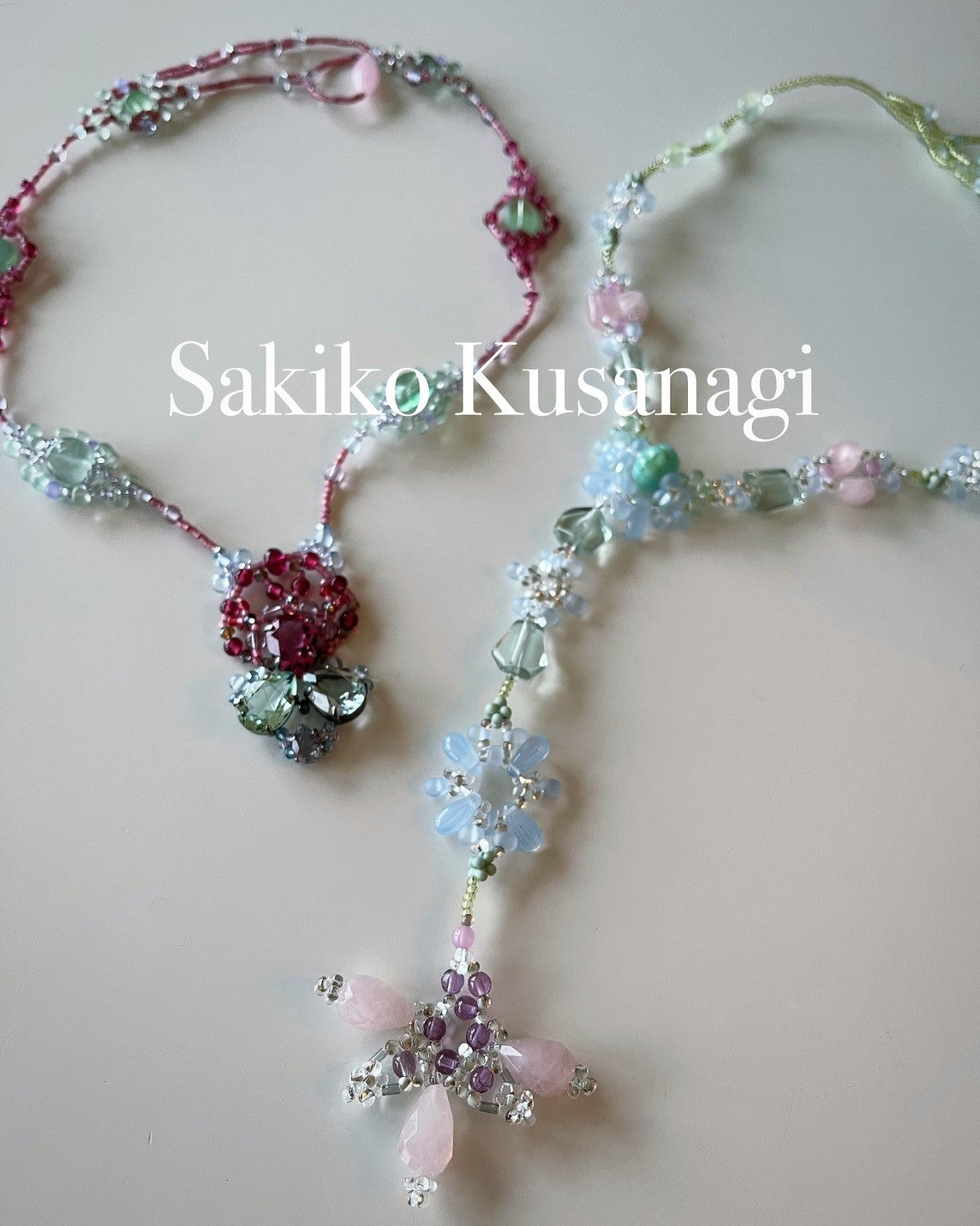 【手作りキット】日柳 佐貴子 Sakiko Kusanagi Peace nacklace、Ring
