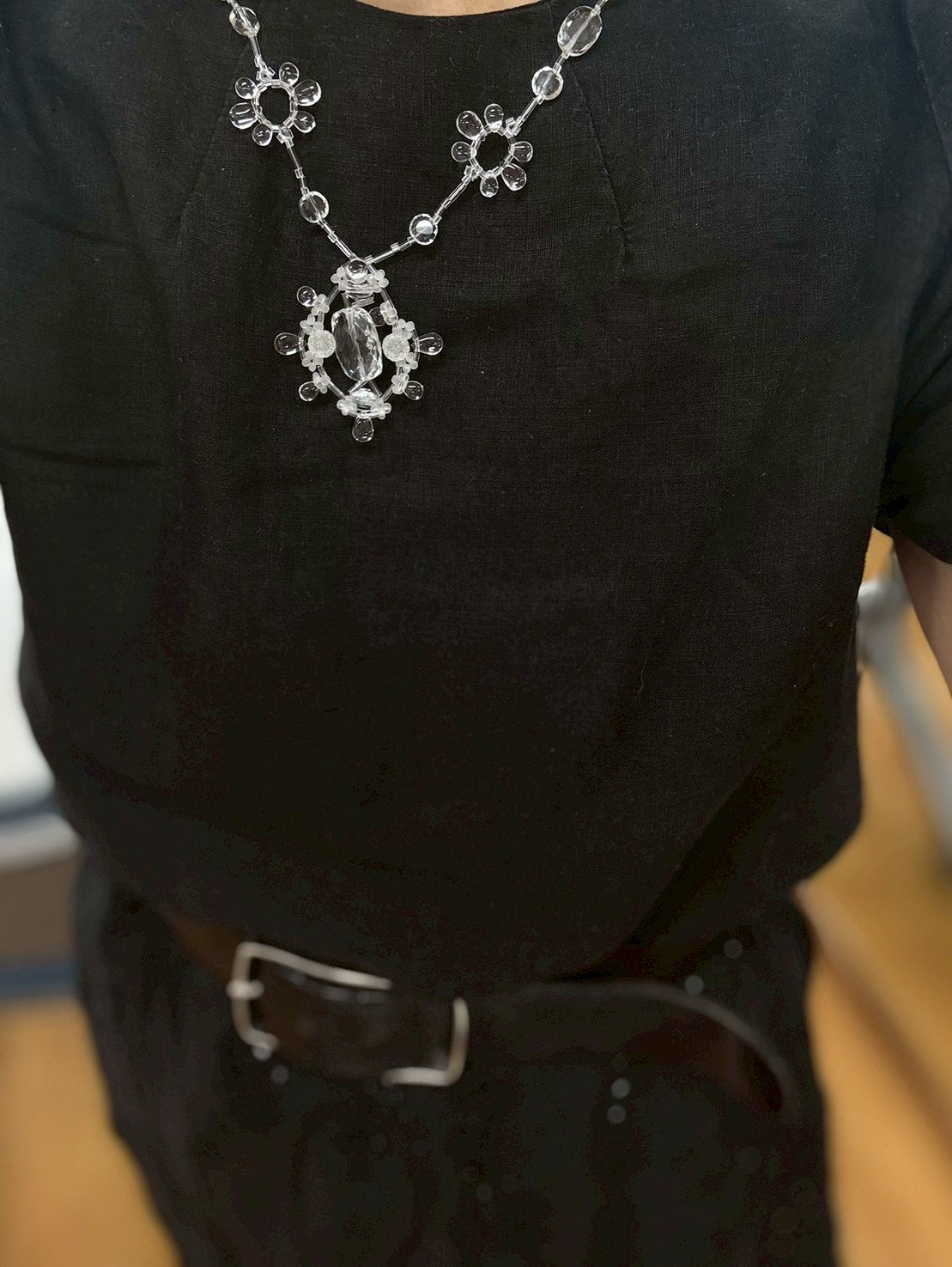 【手作りキット】日柳 佐貴子 Sakiko Kusanagi Ice Necklace、Ice Ring、アイスフラワーピアス