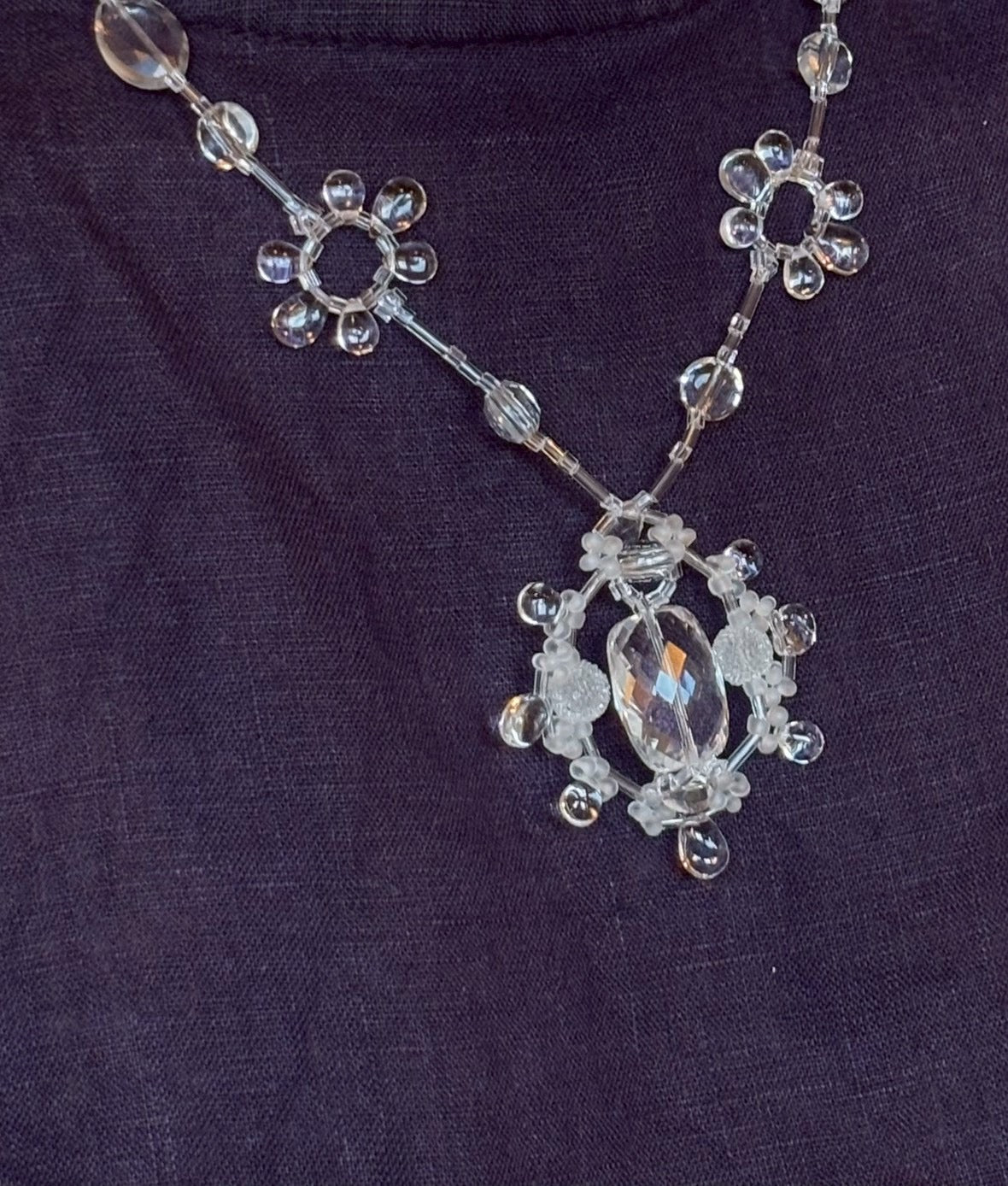 【手作りキット】日柳 佐貴子 Sakiko Kusanagi Ice Necklace、Ice Ring、アイスフラワーピアス