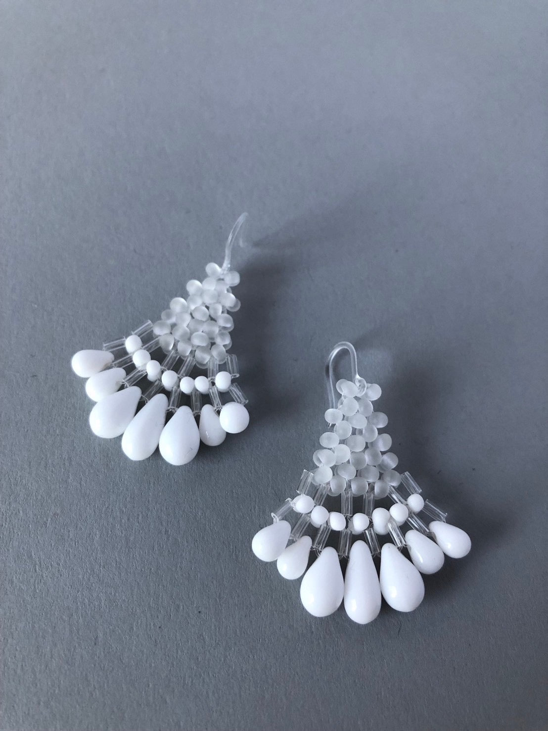 【手作りキット】日柳 佐貴子 Sakiko Kusanagi Clover pierce,earring