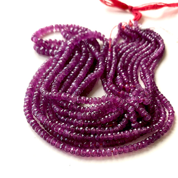 Ruby (button cut) Size approx. 1.8~2 x 2.4~4.3mm Hole diameter approx. 0.3~0.4mm