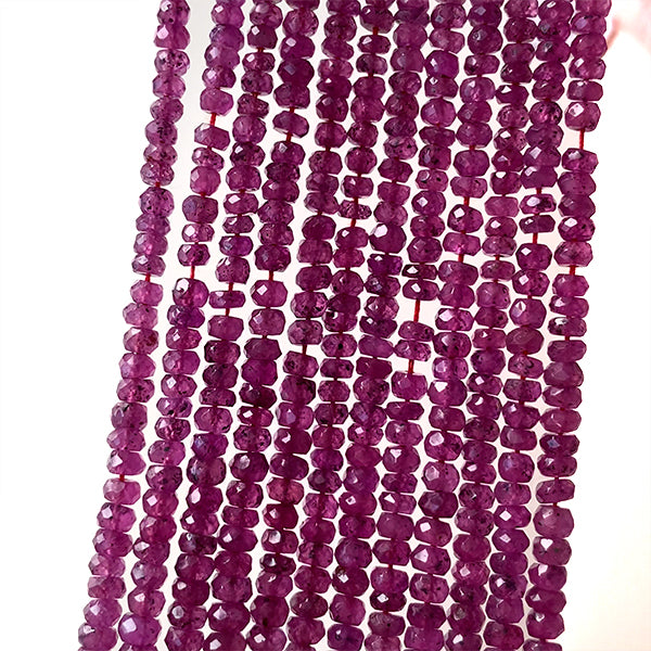 Ruby (button cut) Size approx. 1.8~2 x 2.4~4.3mm Hole diameter approx. 0.3~0.4mm