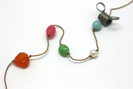 Bead stopper small size Size 18 x 6mm Material: Stainless steel Weight: Approx. 0.6g