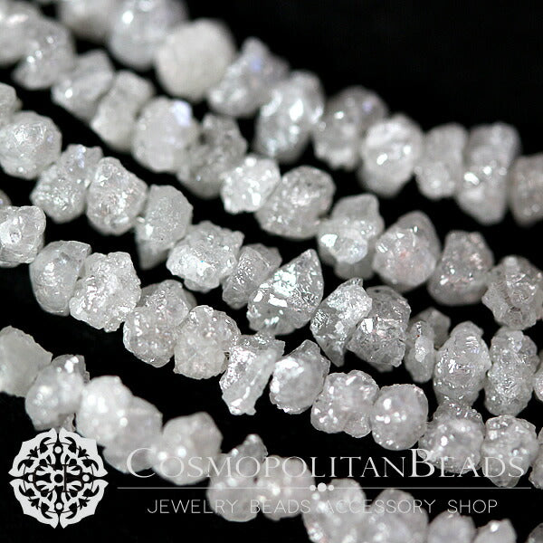 Diamond (rough cut) White gray Size approx. 1-2 x 2-3mm Hole diameter approx. 0.2-0.3mm