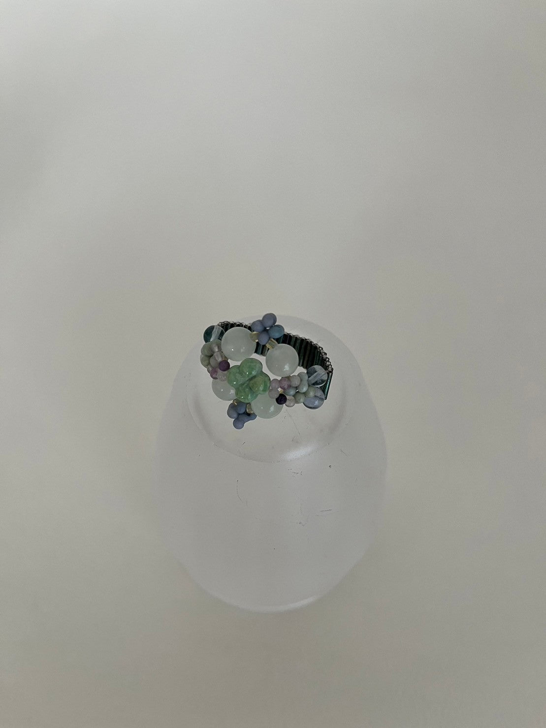 [Handmade Kit] Sakiko Kusanagi Green Clover Ring