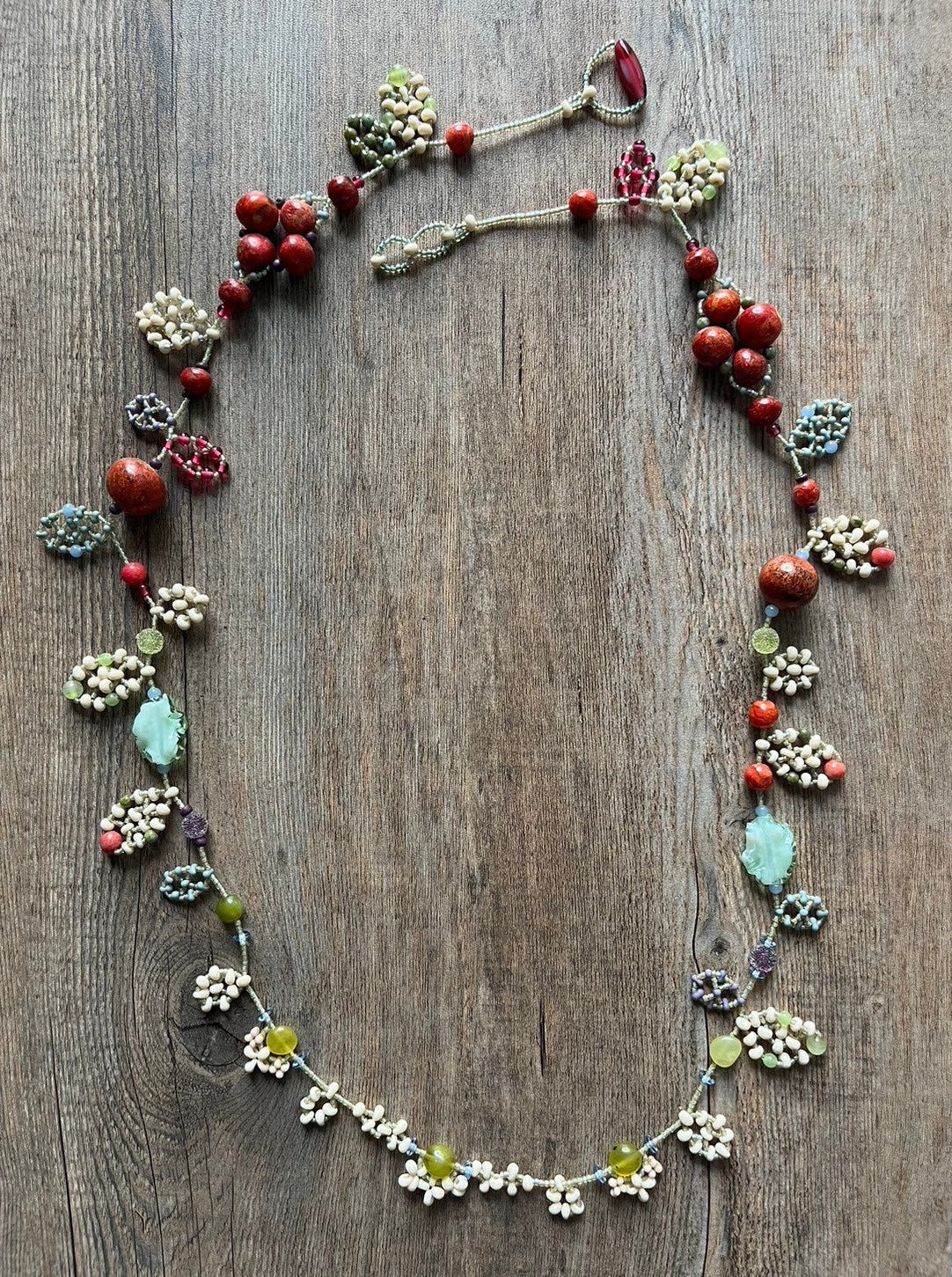 [Handmade Kit] Sakiko Kusanagi Apple Garden Necklace