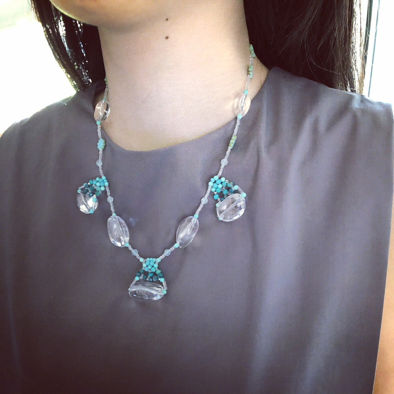 [Handmade Kit] Sakiko Kusanagi Water Drop Necklace