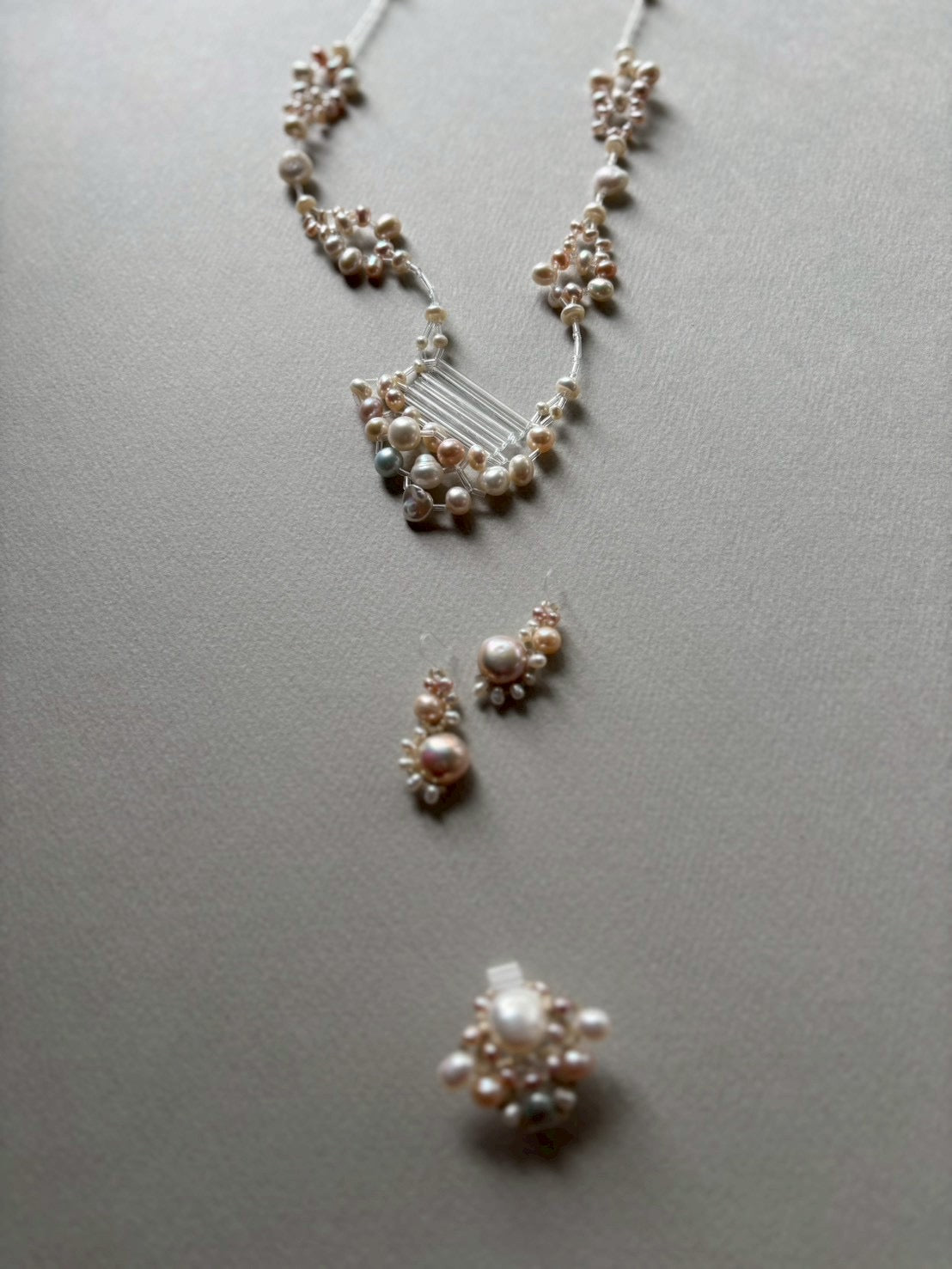 【手作りキット】日柳　佐貴子　Sakiko Kusanagi　サンパールピアス