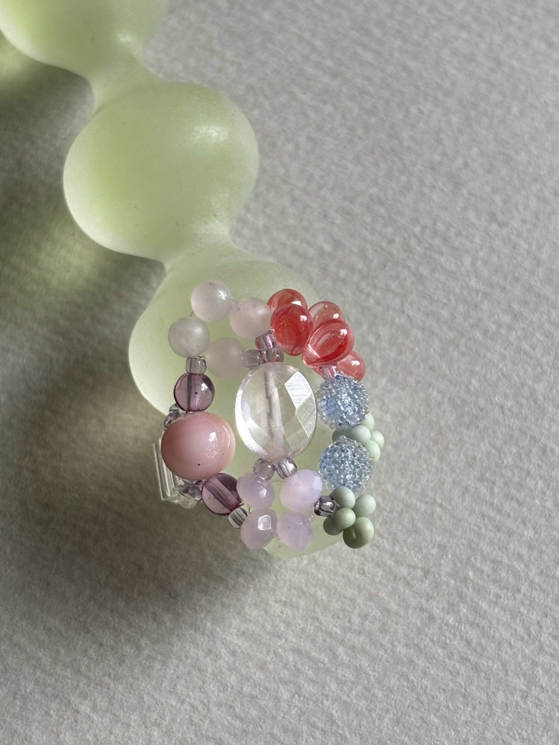 [Handmade Kit] Sakiko Kusanagi Small Garden & Small Garden Earrings & Necklace