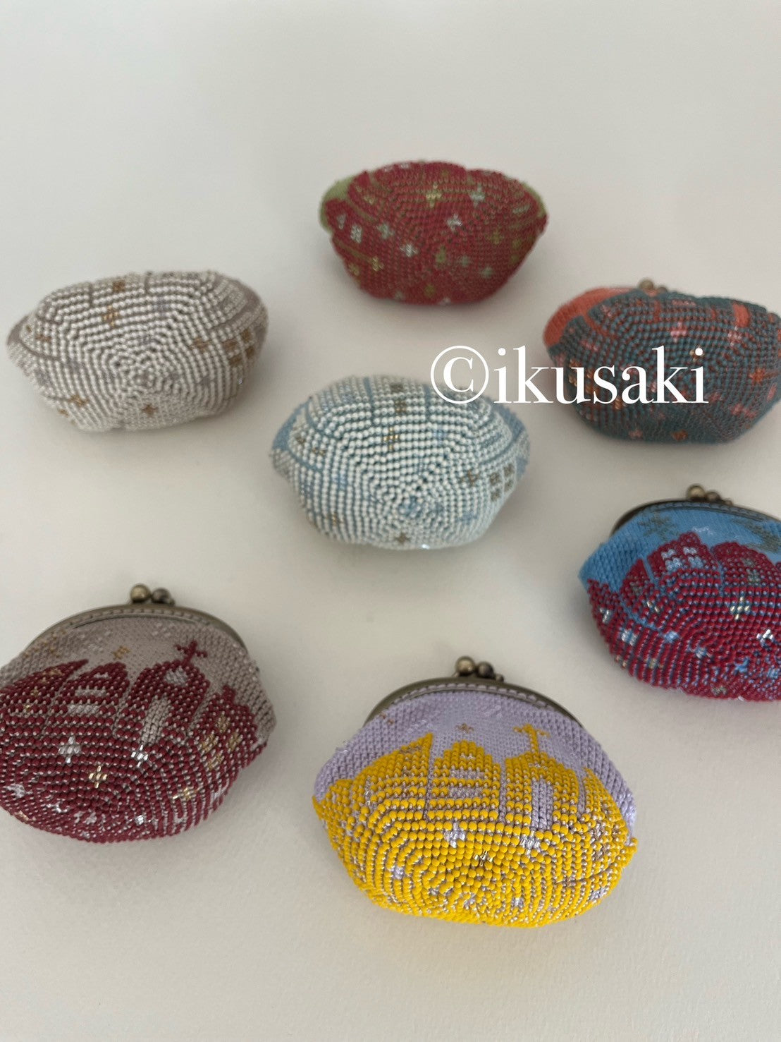 [Handmade Kit] ikusaki Sakiko Hiyanagi and Ikuko Yamamoto Square Purse Streetscape