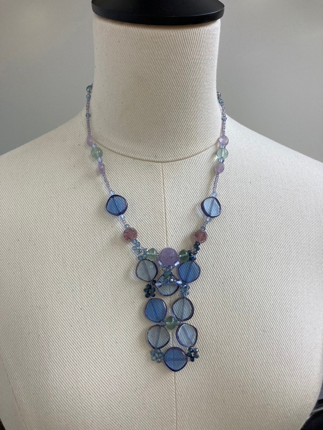 [Handmade Kit] Sakiko Kusanagi Glass Mosaic Necklace